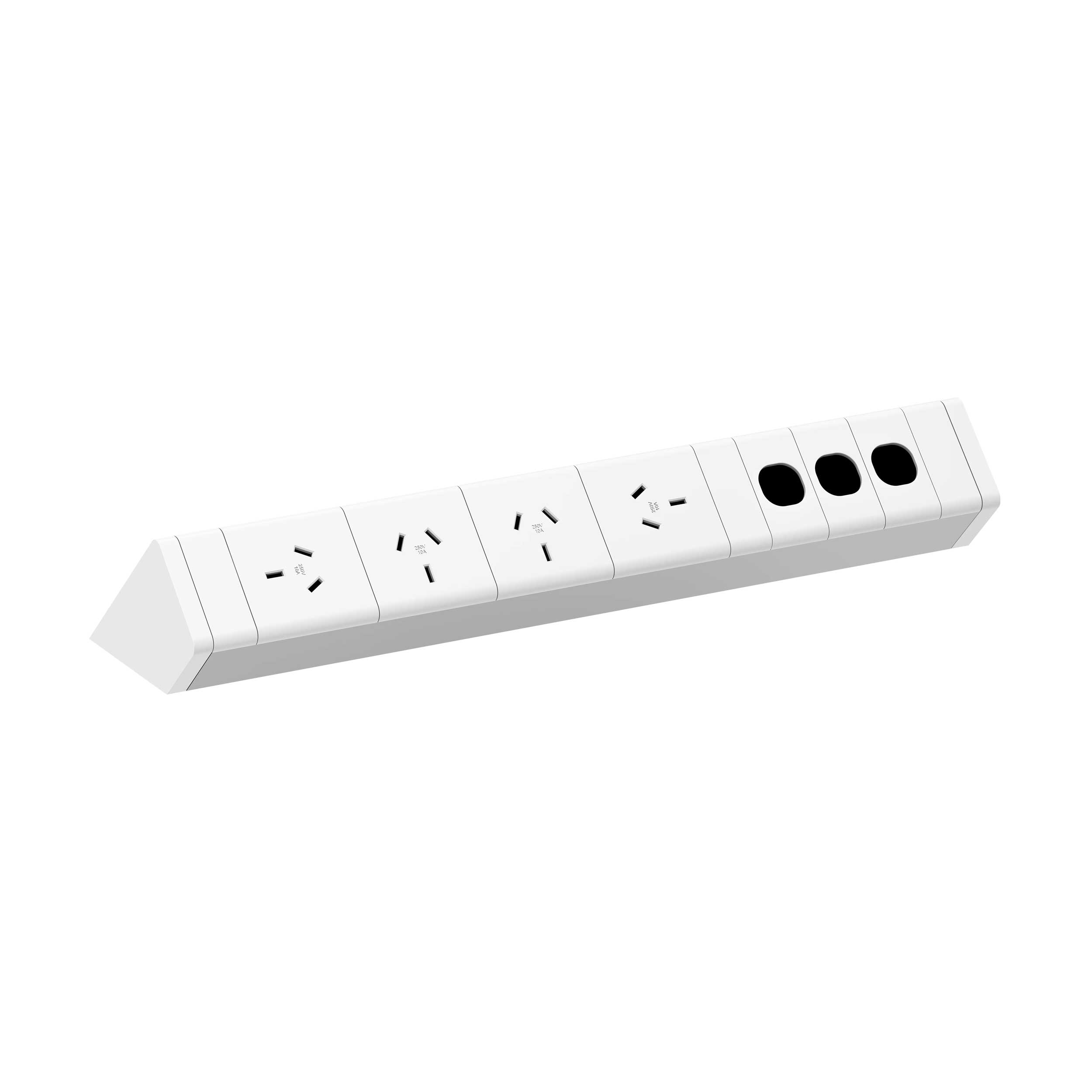 Athena Quad GPO Power Rail