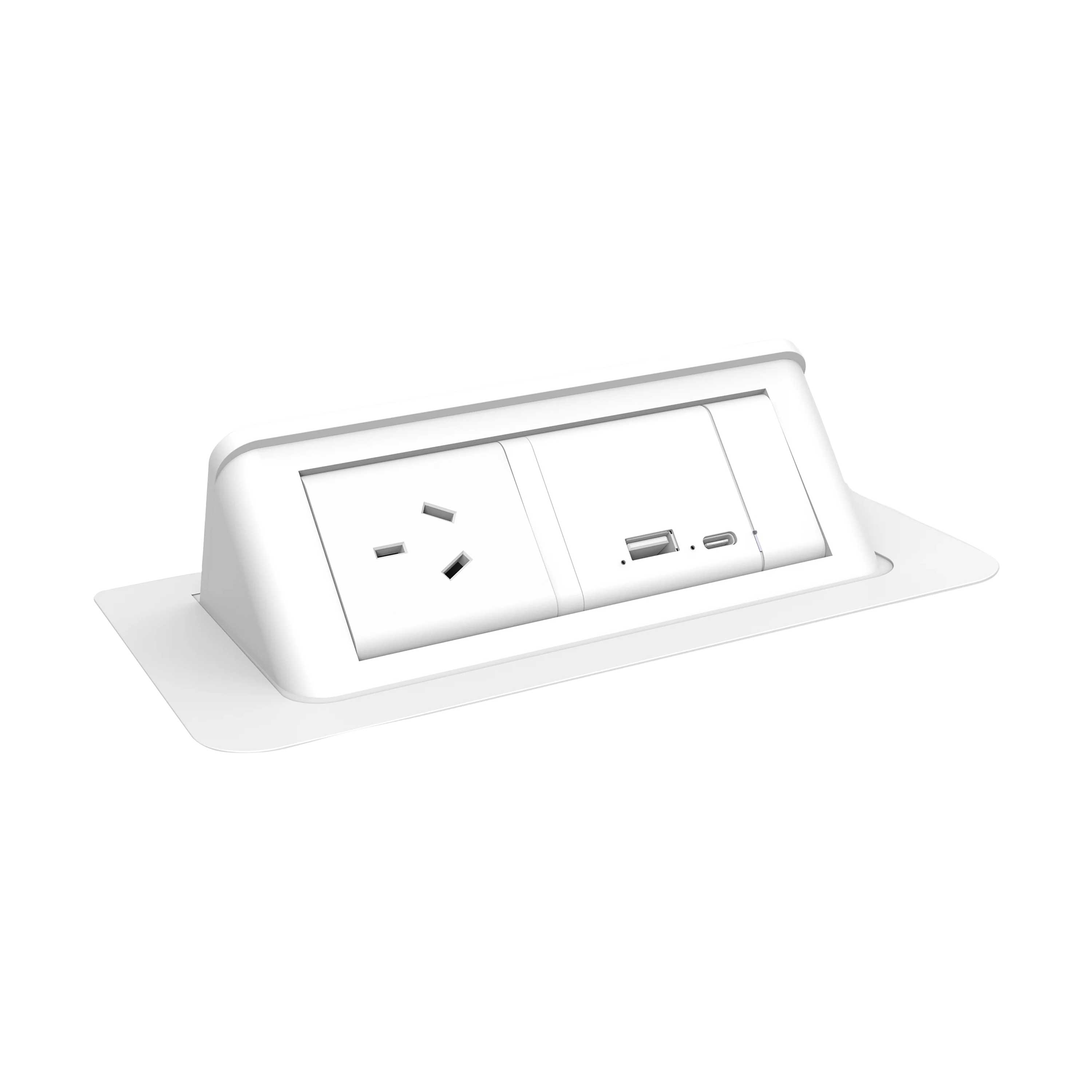Pop-Up In-Desk Module